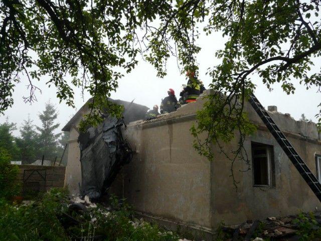 Pożar w Konradowie 