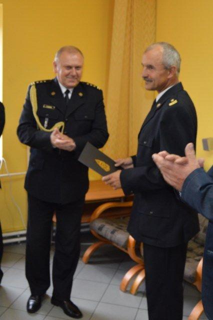 Pożegnanie ze służbą - mł. bryg. Dariusz Nędzusiak