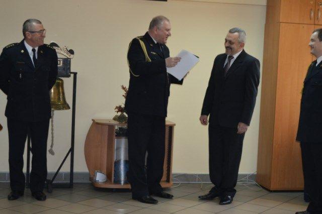 Pożegnanie ze służbą - mł. kpt. Krzysztof Gąsiorowski