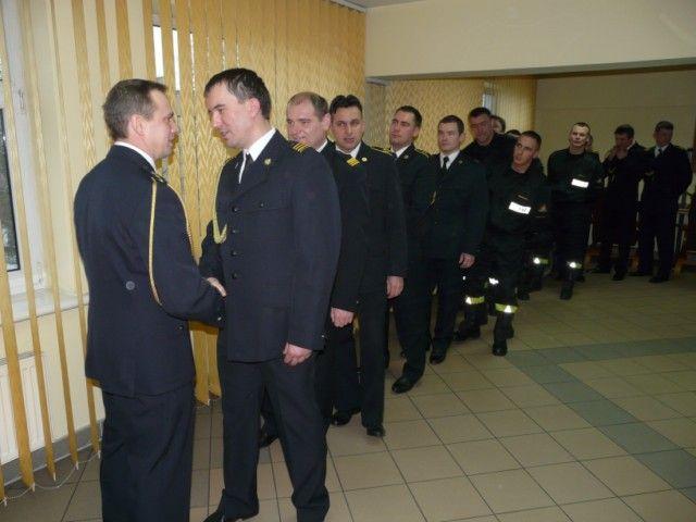 Pożegnanie ze służbą - kpt. Ireneusz Witczak