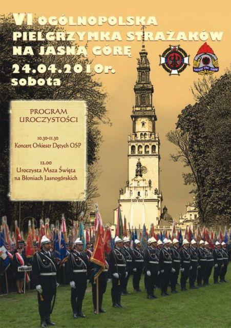 Ogólnopolska Pielgrzymka Strażaków na Jasną Górę.